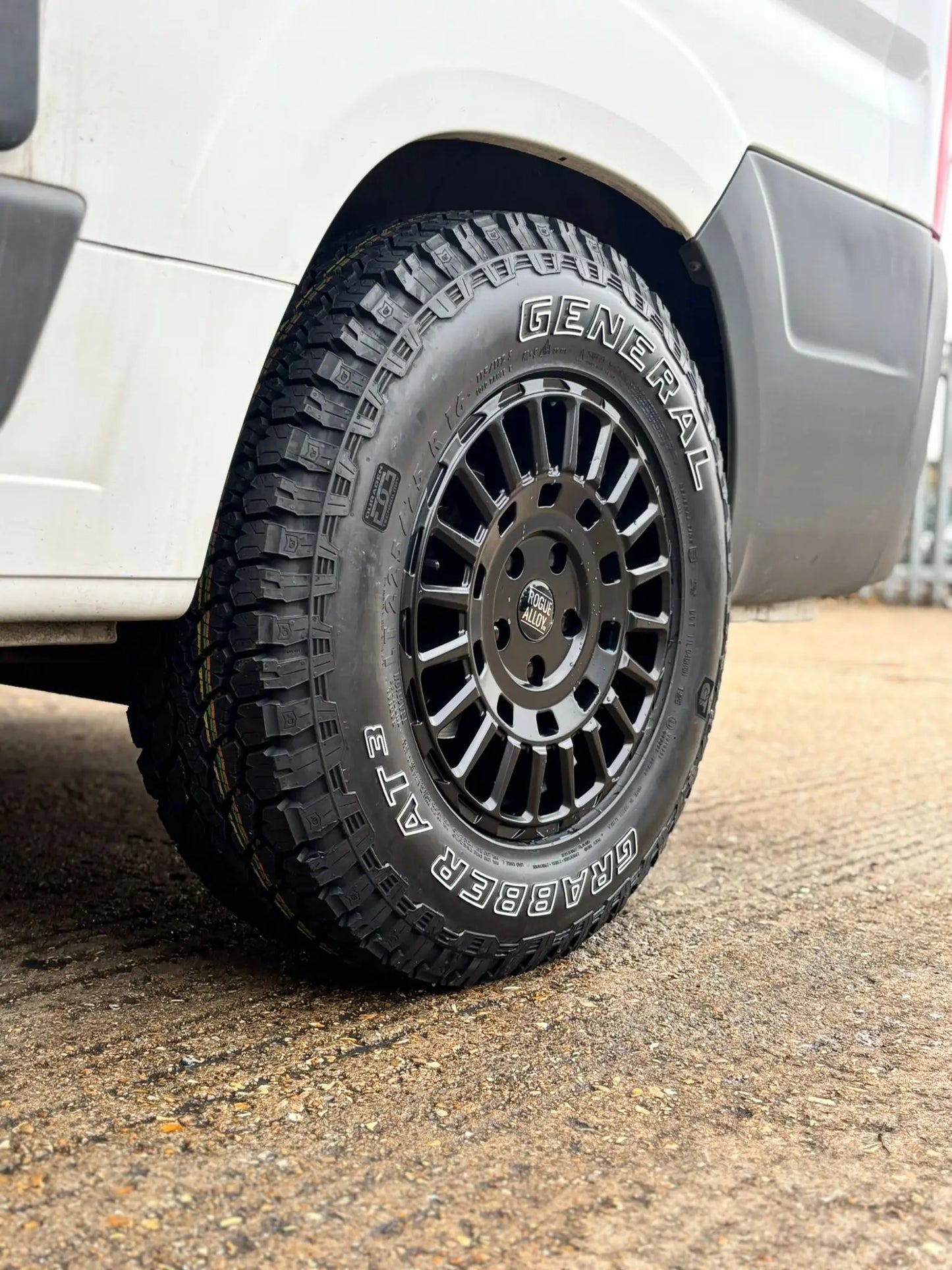 Rogue LCX 16 inch Satin Black 5x160