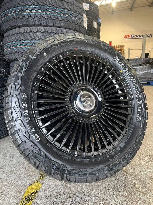 Rogue Regal 20 inch Satin Black 6x139 — wheel for bestelwagens en campers | Loodys