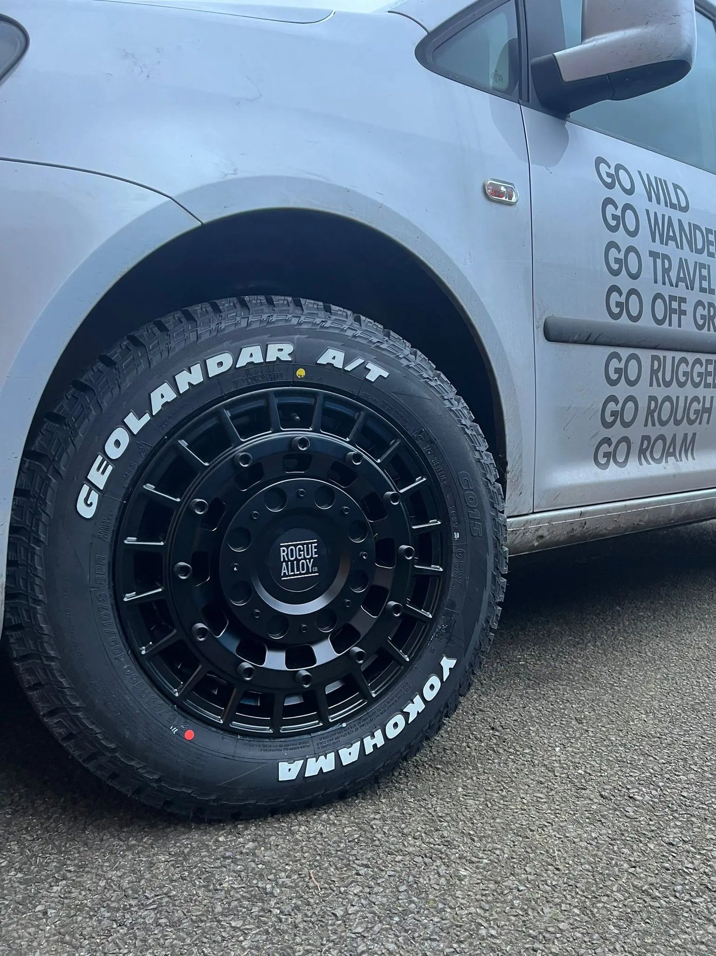 Rogue Renegade 16 inch Satin Black 5x130