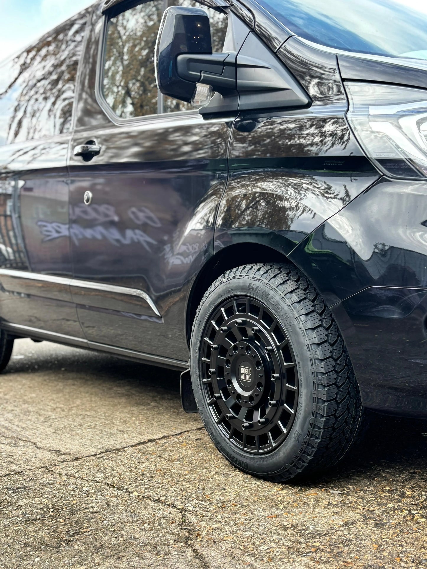 Rogue Renegade 18 inch Satin Black 5x118