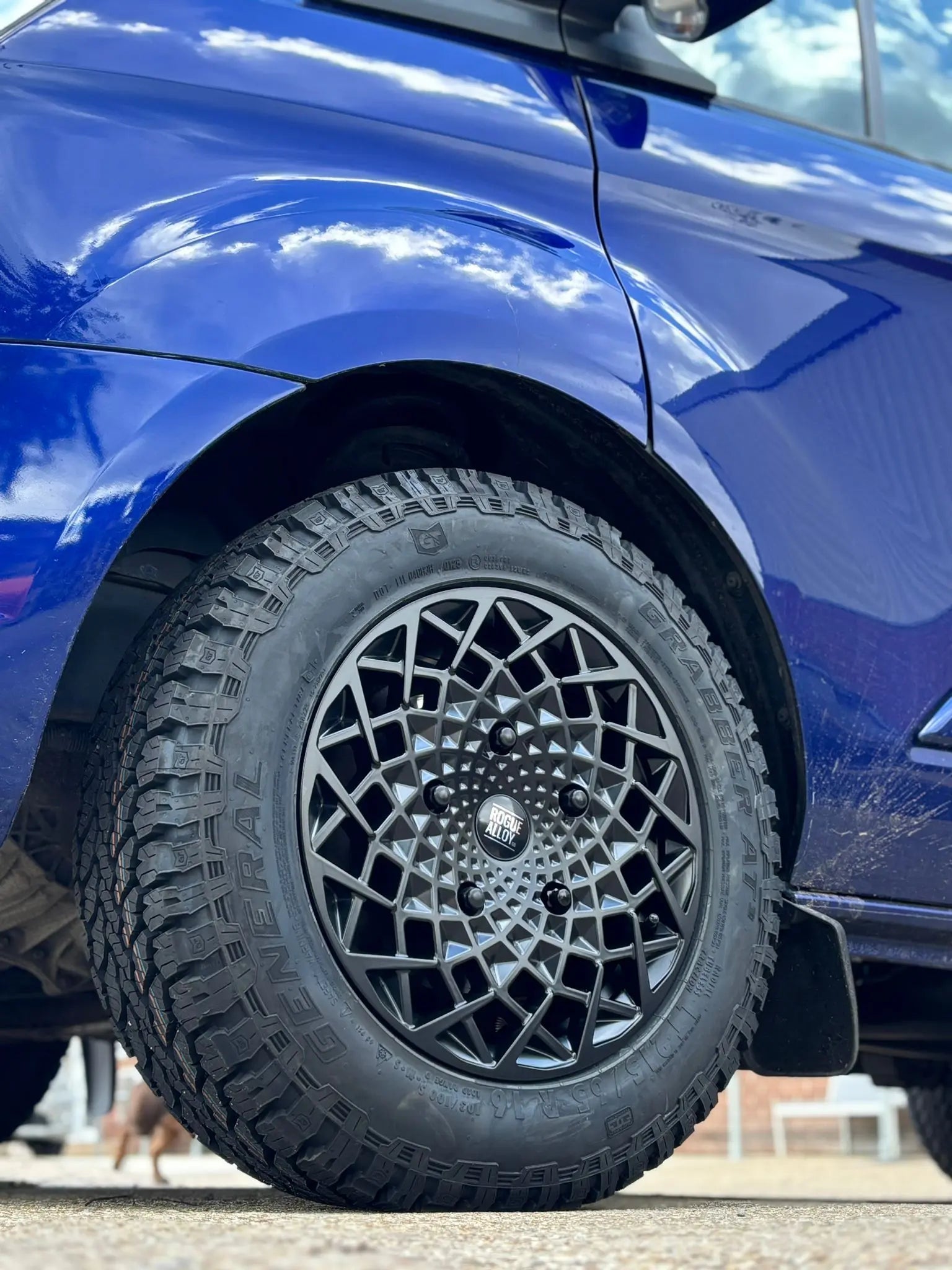 Rogue Revolution 17 inch Satin Black 5x120 — wheel for Ducato, Boxer, Jumper, Movano, Iveco Daily (2006 - present) | Loodys