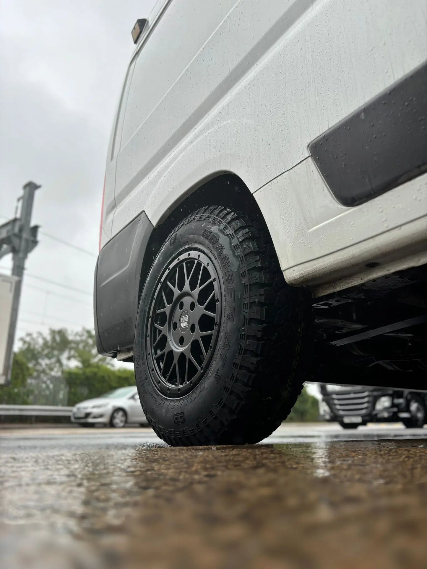 Rogue Ridge 16 inch Satin Black 5x118 — wheel for Ducato, Boxer, Jumper, Movano, Iveco Daily (2006 - present) | Loodys
