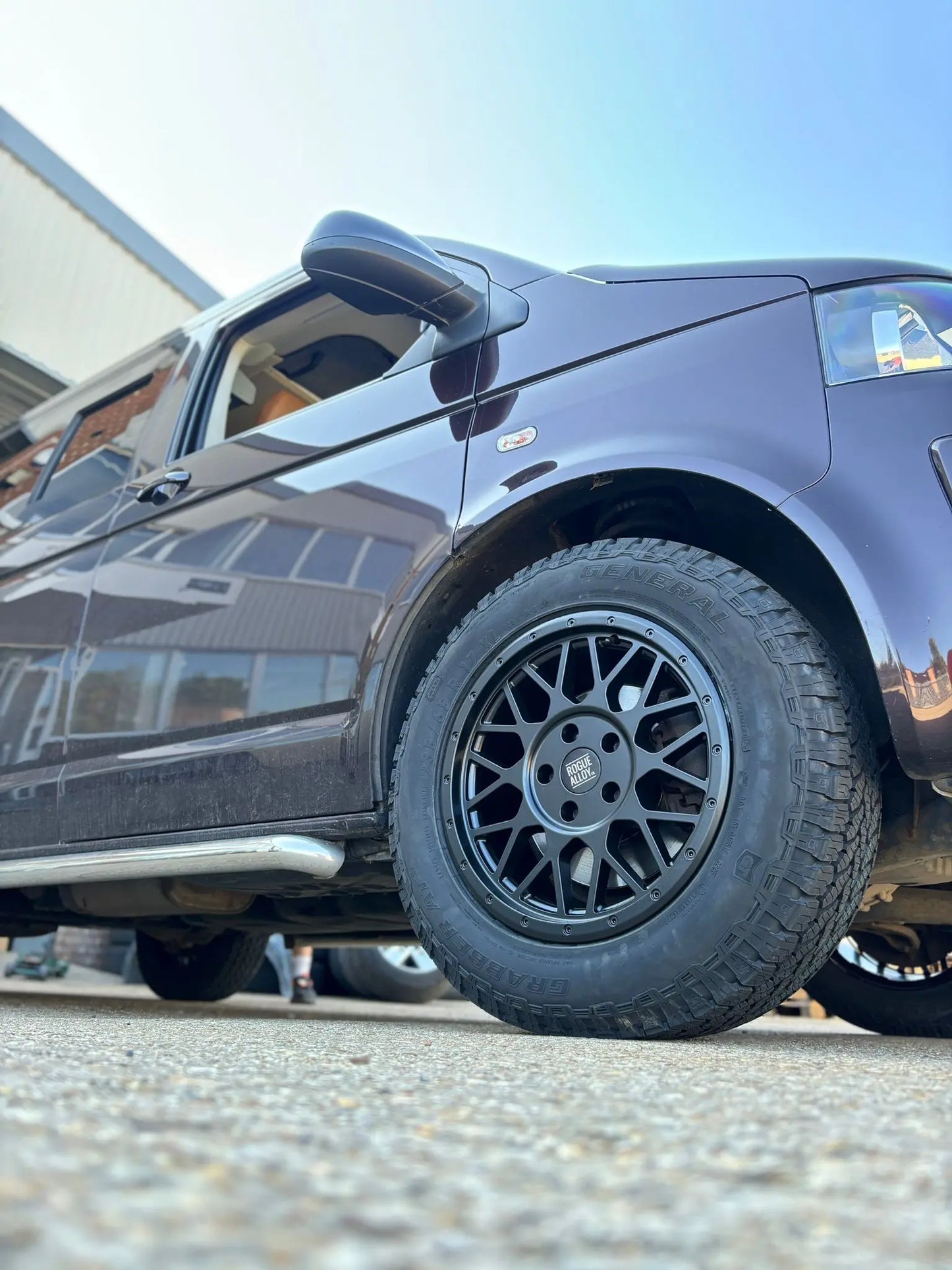 Rogue Ridge 17 inch Satin Black 5x130