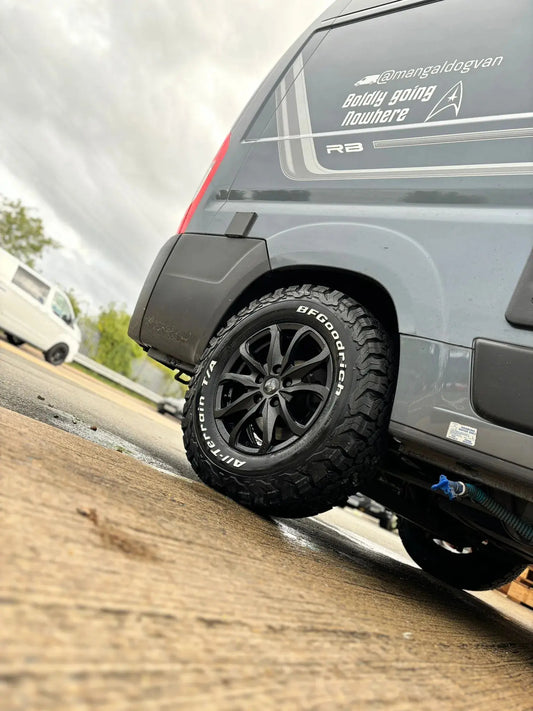 Rogue Roamer 16 inch Satin Black 5x112 — wheel for Volkswagen Caddy, Mercedes Vito | Loodys