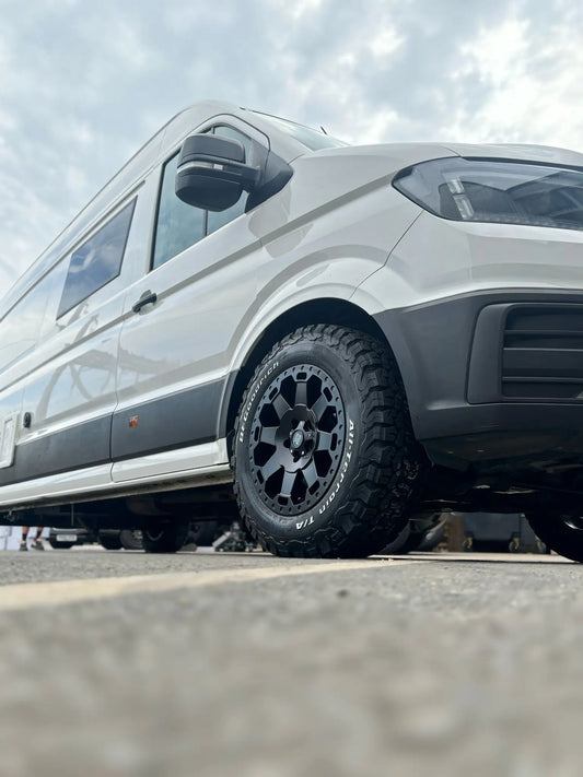 Rogue Robust  17 inch Satin Black 5x118 — wheel for Ducato, Boxer, Jumper, Movano, Iveco Daily (2006 - present) | Loodys