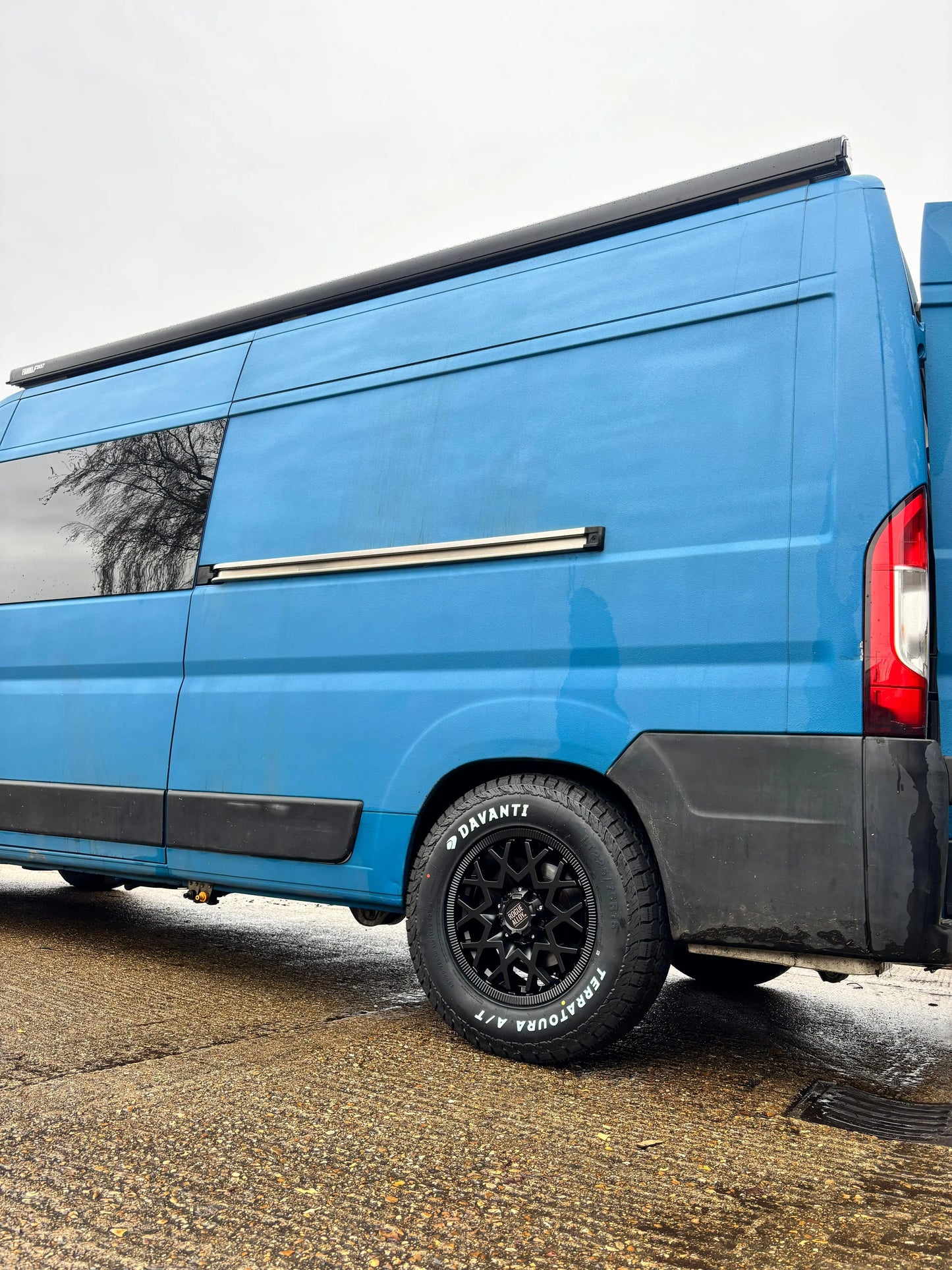 Rogue Rollex 16 inch Satin Black 5x160