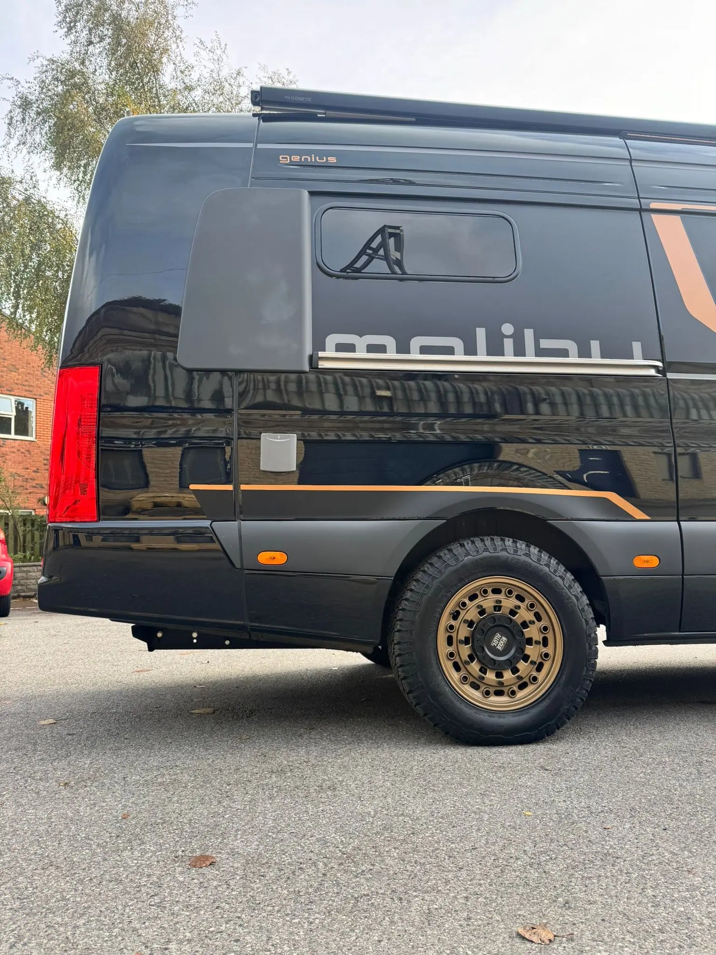 Complete Wheel Set — Rogue Rollex 17 inch Satin Bronze 5x120 (Crafter II / MAN TGE)
