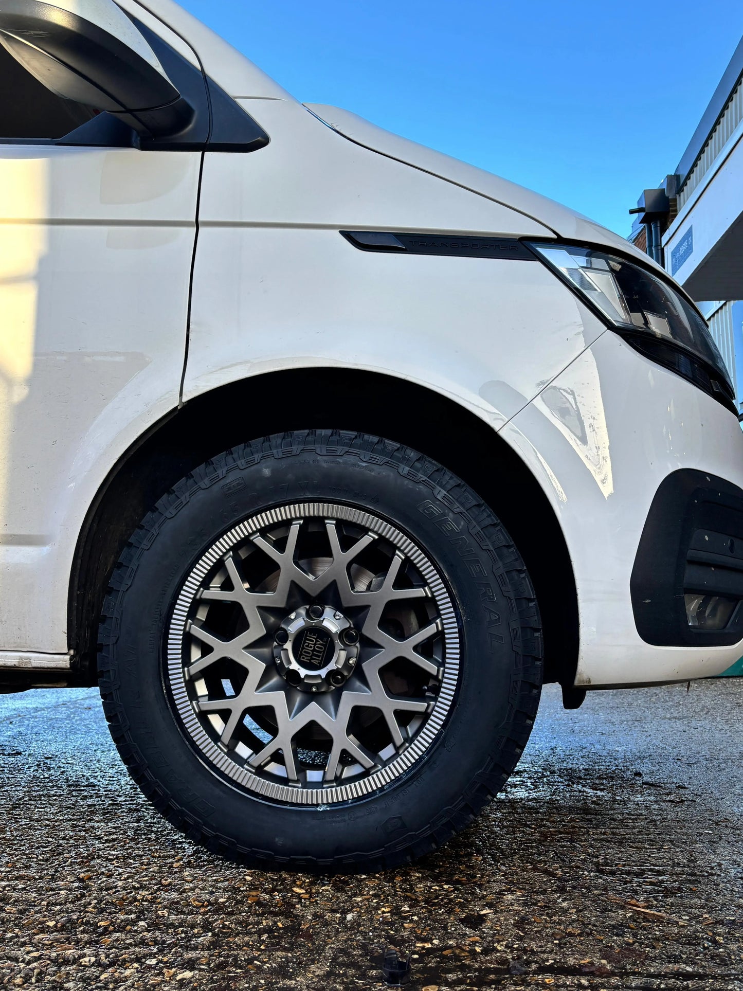 Rogue Rollex 17 pulgadas gris satinado 5x120